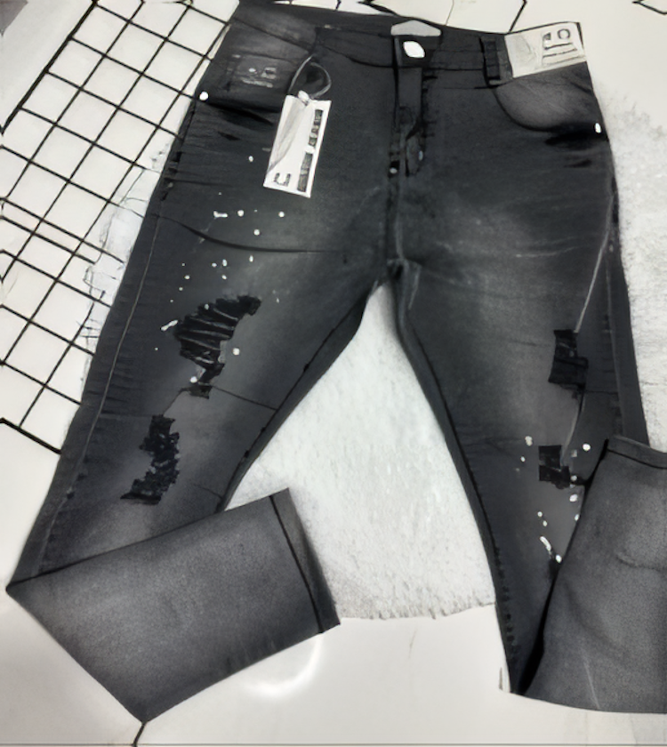 Calça Jeans Masculina Grafite Estilo Jogador